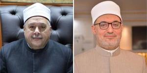 مفتي الجمهورية يهنئ الشيخ أيمن عبد الغني بتجديد تكليفه بأعمال وكيل الأزهر
