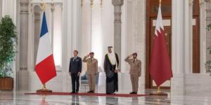 أمير قطر: مباحثات مثمرة جمعتني بالرئيس الفرنسي