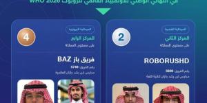 تعليم جازان يحصد المركزين الثاني والرابع في أولمبياد الروبوت العالمي