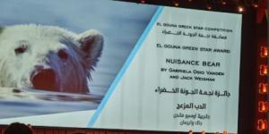 فيلم «الدب المزعج» يفوز بجائزة نجمة الجونة الخضراء