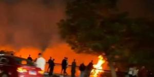السيطرة على حريق اندلع بمخلفات زراعية بكورنيش المعادي
