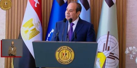 السيسي: المياه محرك للتعاون والازدهار المشترك وليست أداة لتأجيج الصراعات