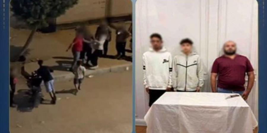 ضبط شخصين في مشاجرة بسلاح أبيض بسبب المزاح بالسادات :اليوم السابع