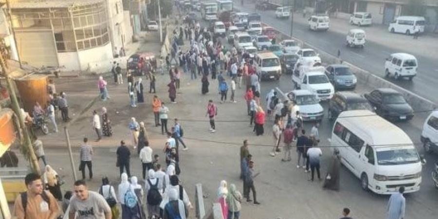 أهالي طوخ وقها يطالبون بزيادة أتوبيسات النقل العام
