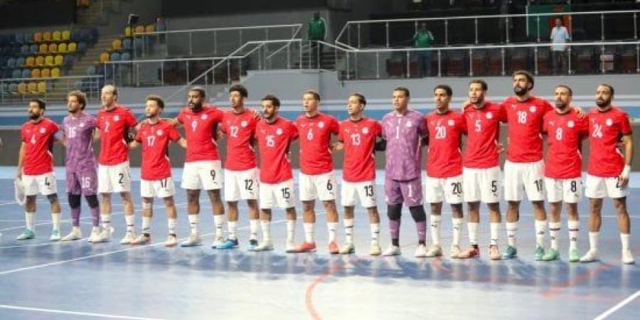 منتخب مصر للصالات يهزم الجزائر بثمانية ويحقق المركز الثالث بأمم أفريقيا :اليوم السابع