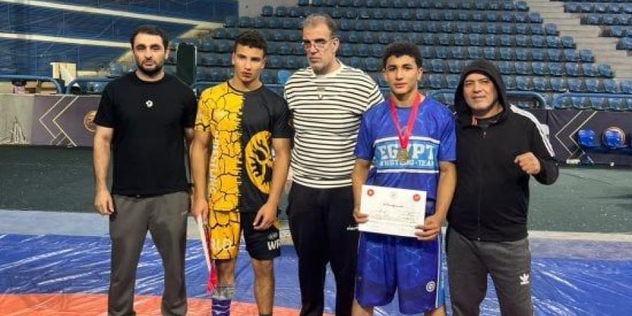 لاعبا كفر الشيخ يحصدان الميدالية الذهبية والفضية فى بطولة الجمهورية للمصارعة :اليوم السابع