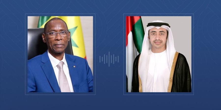 عبدالله بن زايد ووزير خارجية السنغال يبحثان هاتفياً العلاقات الثنائية والقضايا الإقليمية والدولية
