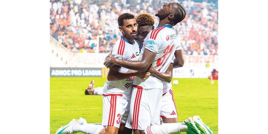دومبيا: أطمح لتجاوز حاجز الـ 6 أهداف مع الشارقة والمنافسة على لقب الدوري