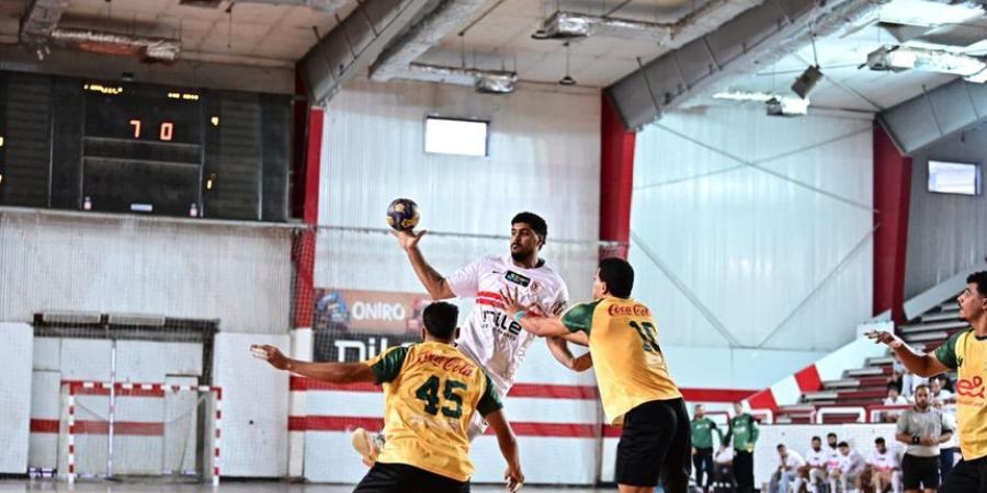 الزمالك يفوز على المعادي 25-19 في افتتاح دوري المحترفين لكرة اليد