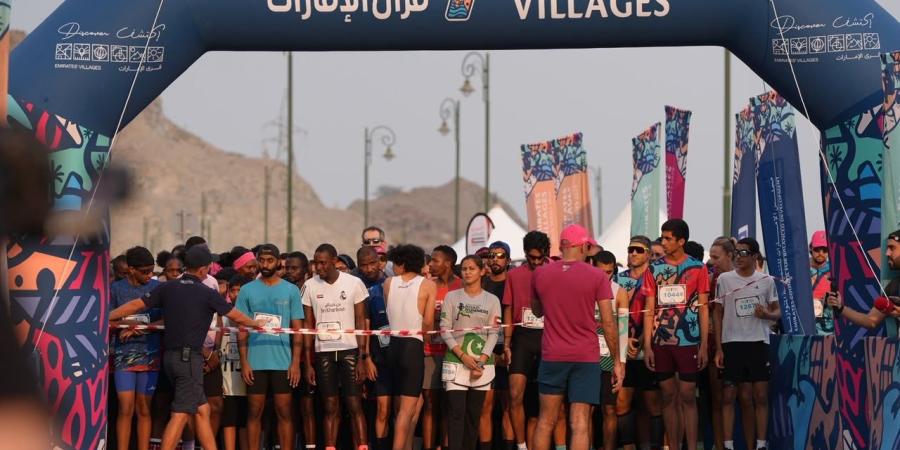 1000 مشارك في «وادي الحلو للجري» ضمن سباقات قرى الإمارات