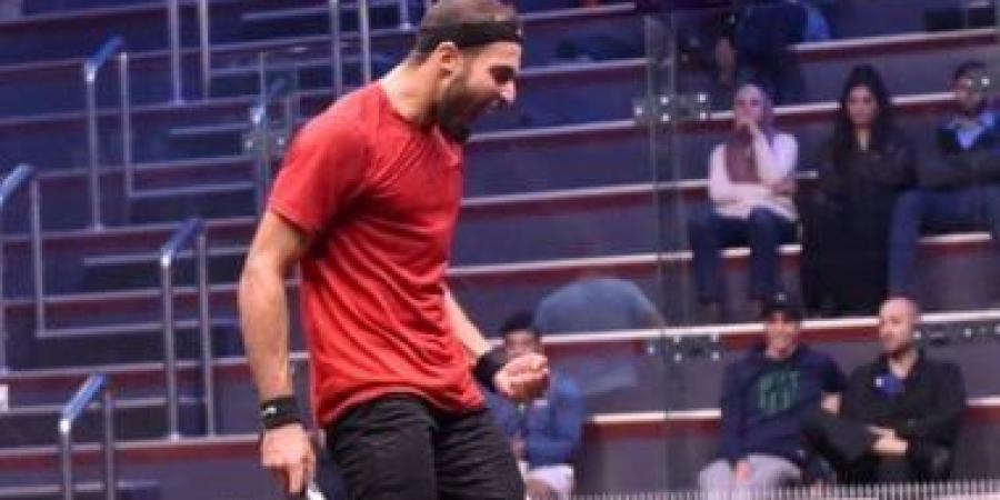 كريم الحمامي وروان العربي يتوجان ببطولة فينوس ABC المفتوحة للاسكواش :اليوم السابع